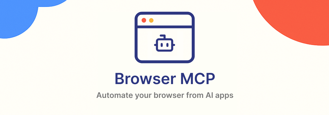 BrowserMCP Chrome extension interface